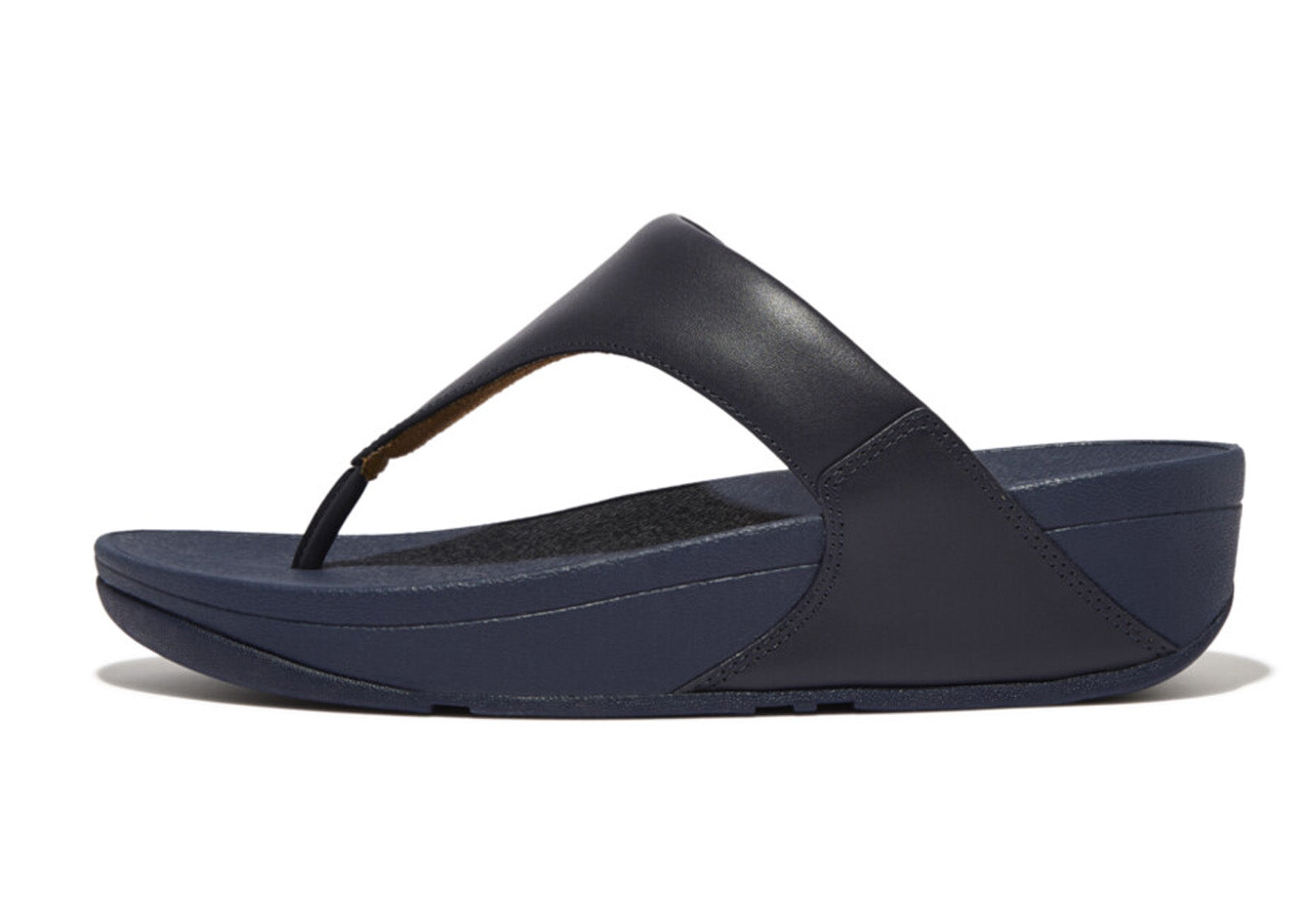 FitFlop Lulu Crystal-Buckle Leather Toe-Post Sandals | Dillard's