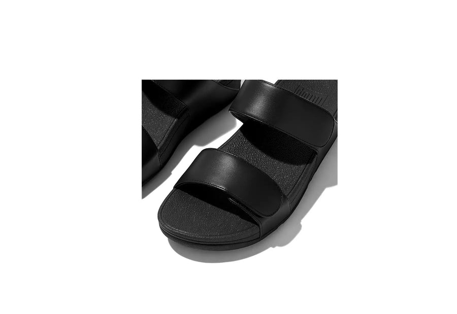 fitflop Lulu Adjustable Leather Slides, Women's