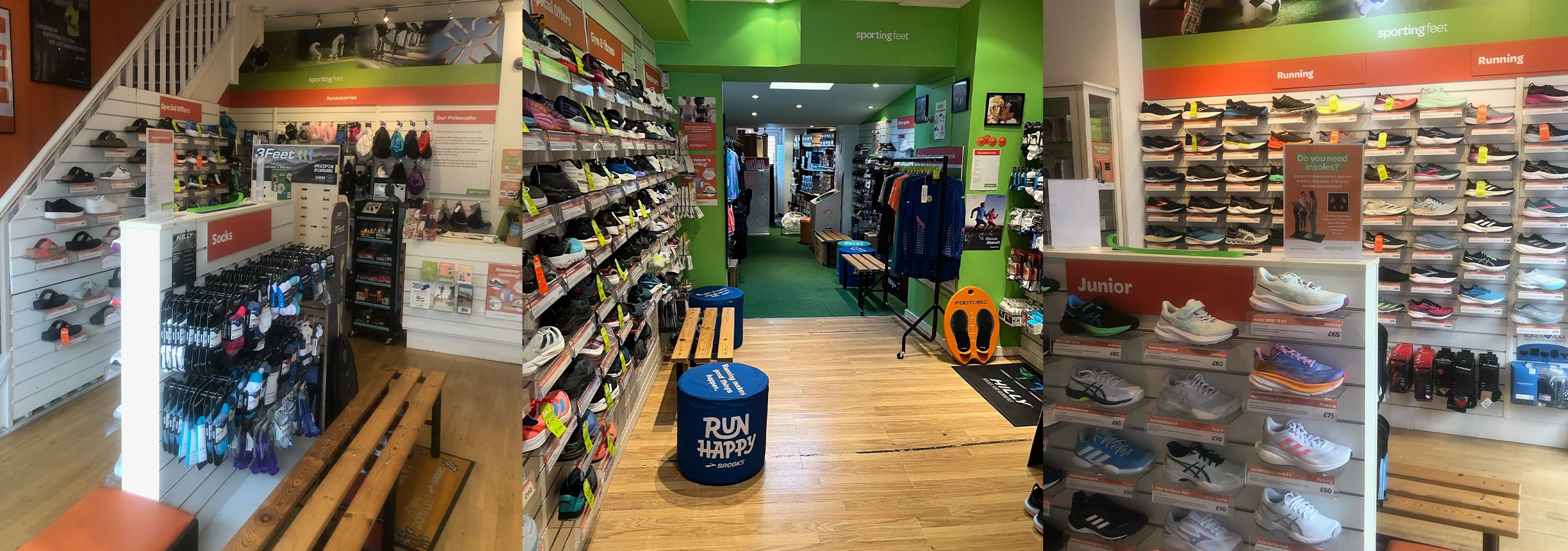 In-Store at Sporting Feet