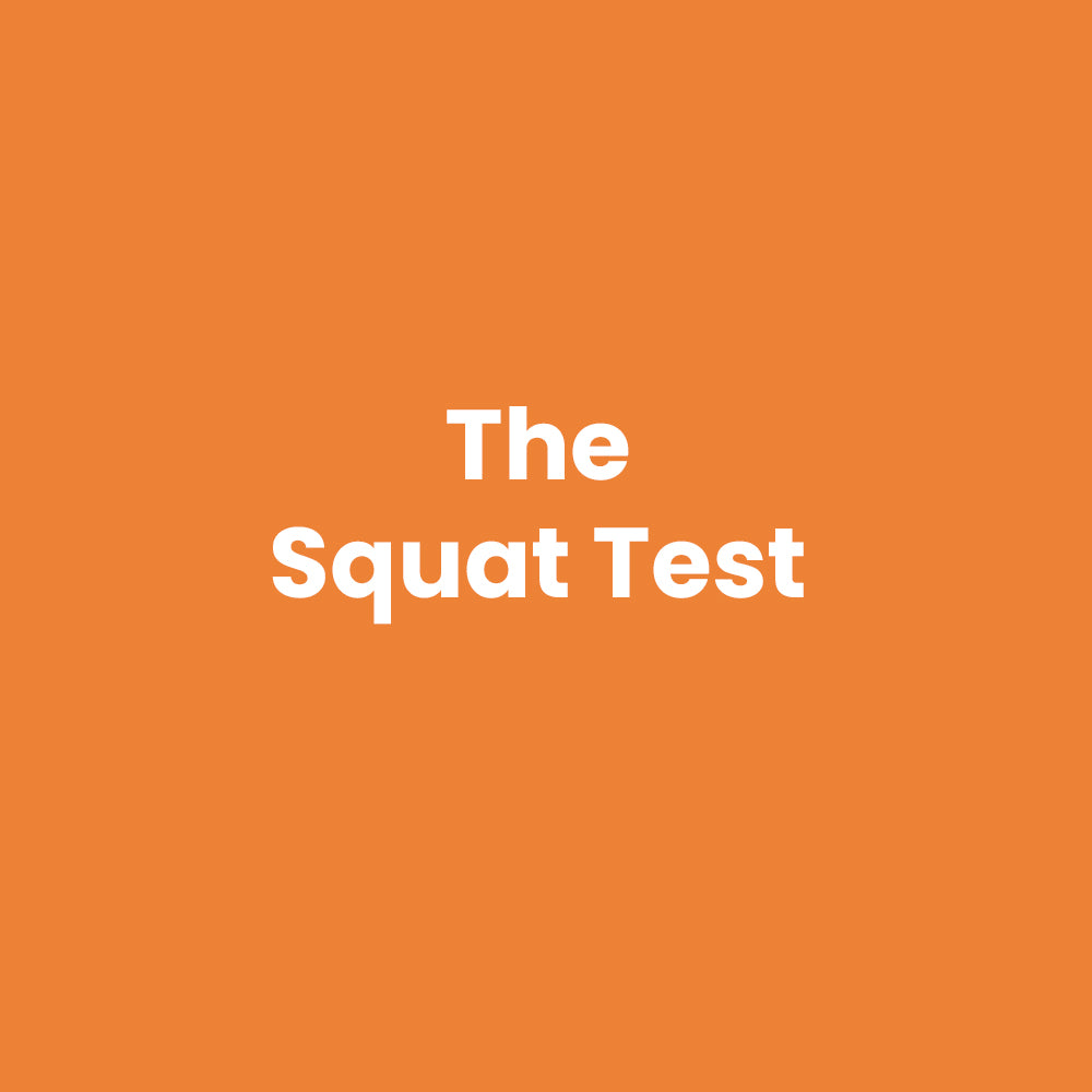 The squat test