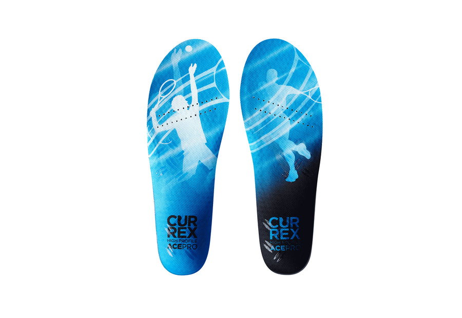 Currex AcePro Tennis & Indoor Court Insole, High Arch