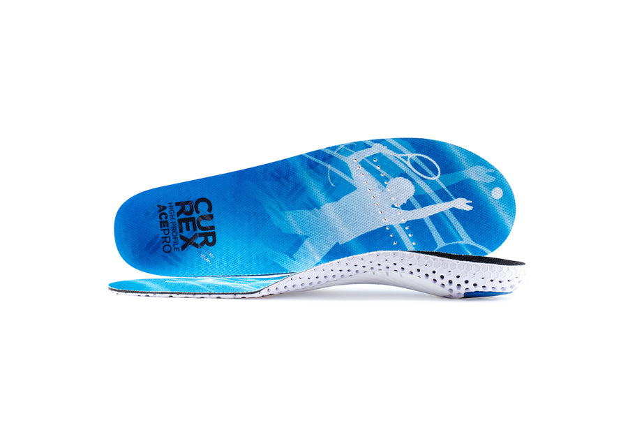 Currex AcePro Tennis & Indoor Court Insole, High Arch