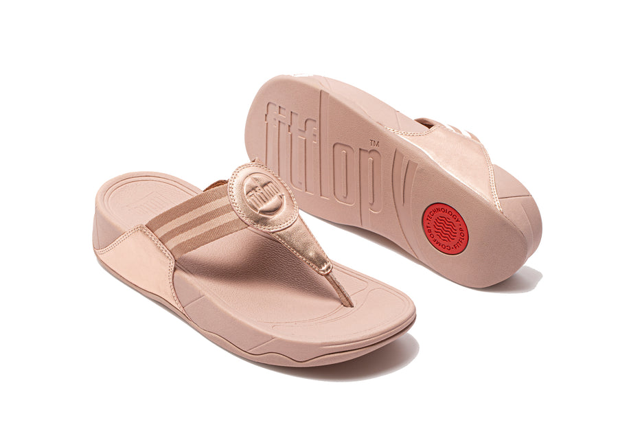 fitflop Walkstar Webbing Toe-Post Sandals, Women's